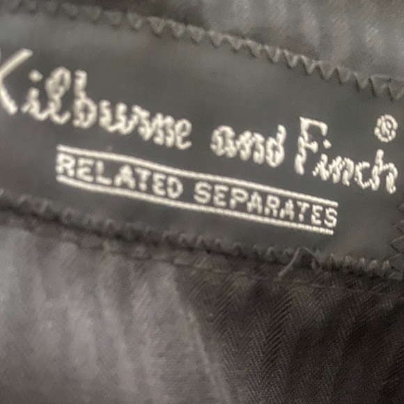 PANTS MEN’S BLACK PLEADED PANTS SIZE 36 W👕LENGTH 32. EXCEL COND. WORN ONCE.👕 - Picture 6 of 6